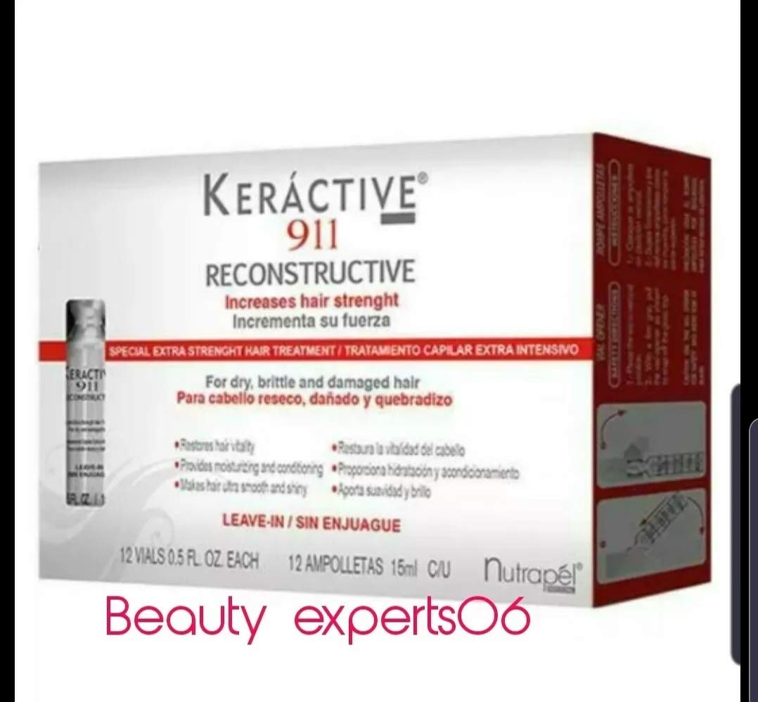 Ampolletas Nutrapel Keractive 12 Piezas