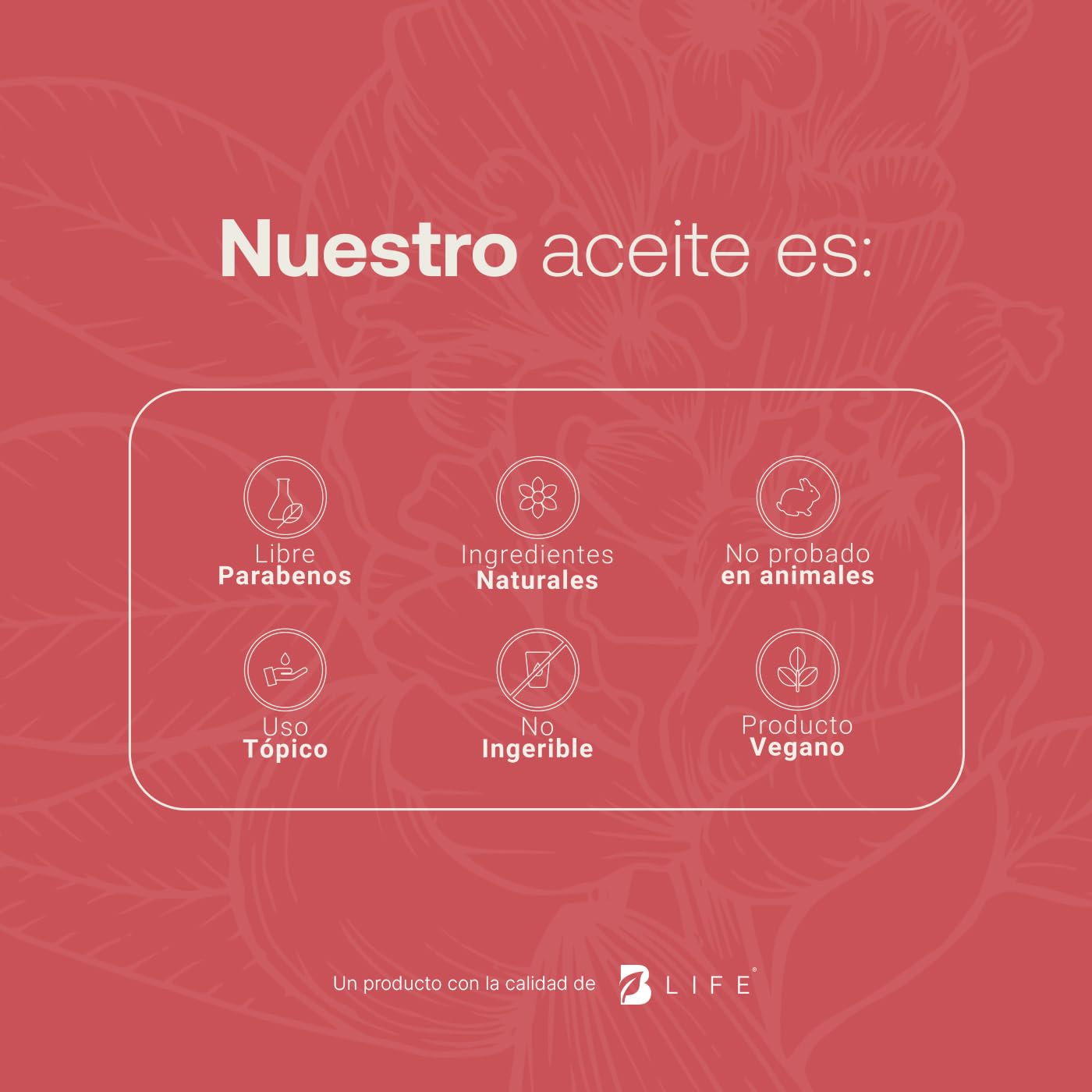 Aceite Corporal B Life Natural Relajante para Masaje Erótico en Pareja