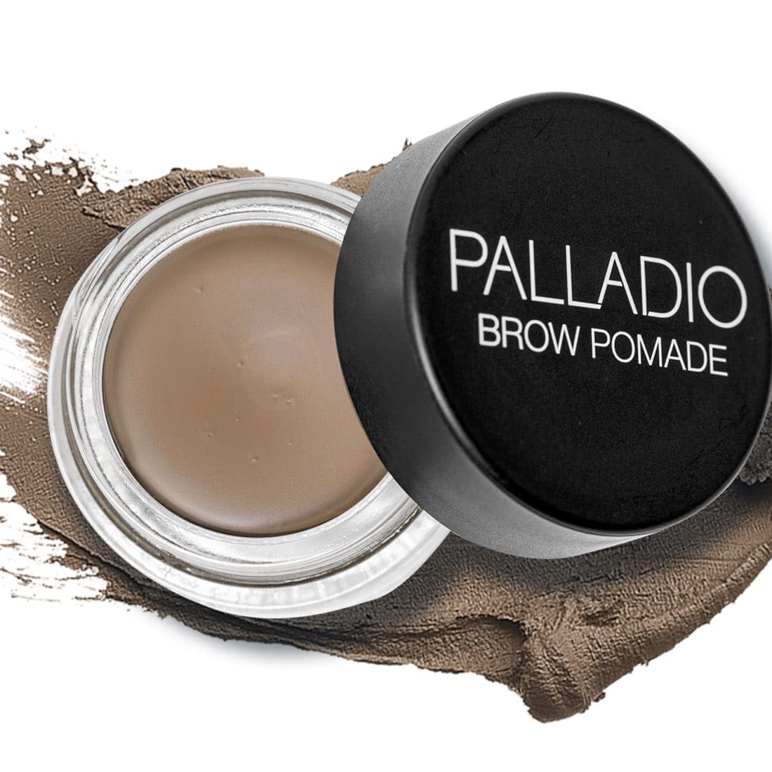 Palladio Pomada para Cejas Resistente al Agua, 24 Horas de Duración, Fórmula Resistente al Agua, a Prueba de Borrones y Sudor, Definido y Impecable, Taupe