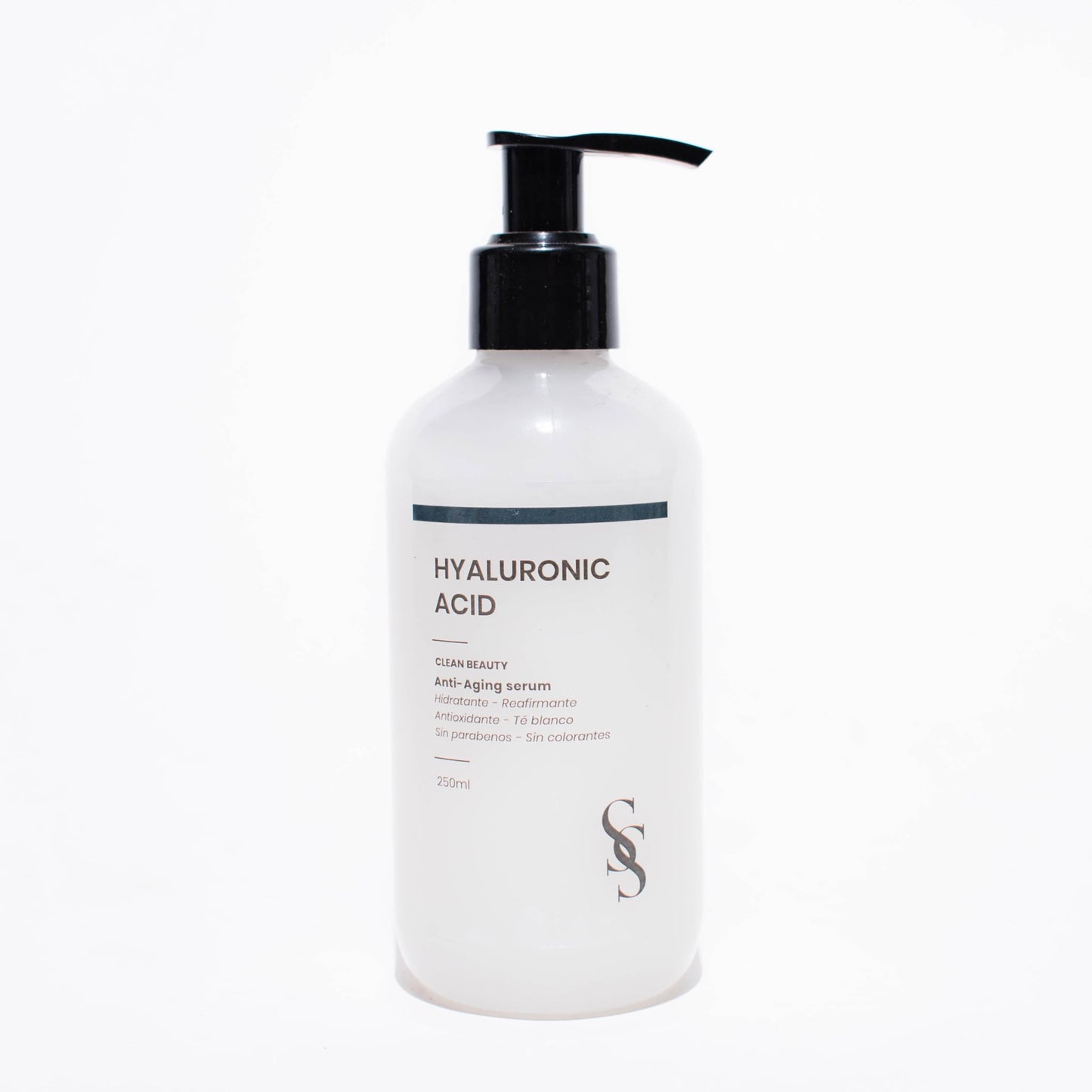 SILVIA STRAUSS Suero Facial Hyaluronic Acid Suero Gel Hidratante con Ácido Hialurónico para Rostro, Escote, Cuello y Manos, 250ml