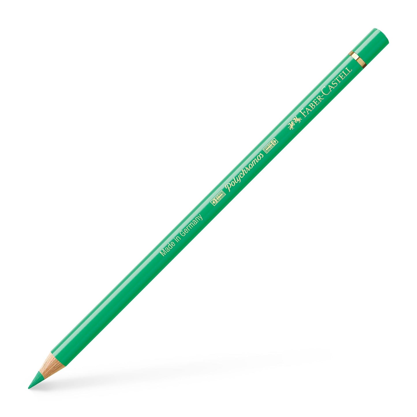 Faber Castel Polychromos - Lápices de colores, 162, verde ftalo claro, 6 unidades