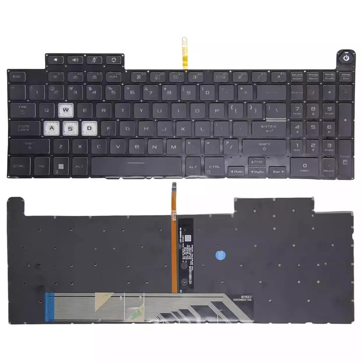 Teclado de Repuesto Asus Para TUF A15 F15 FA507 FX507 RGB Colorido Cada Tecla diseño EE. UU.