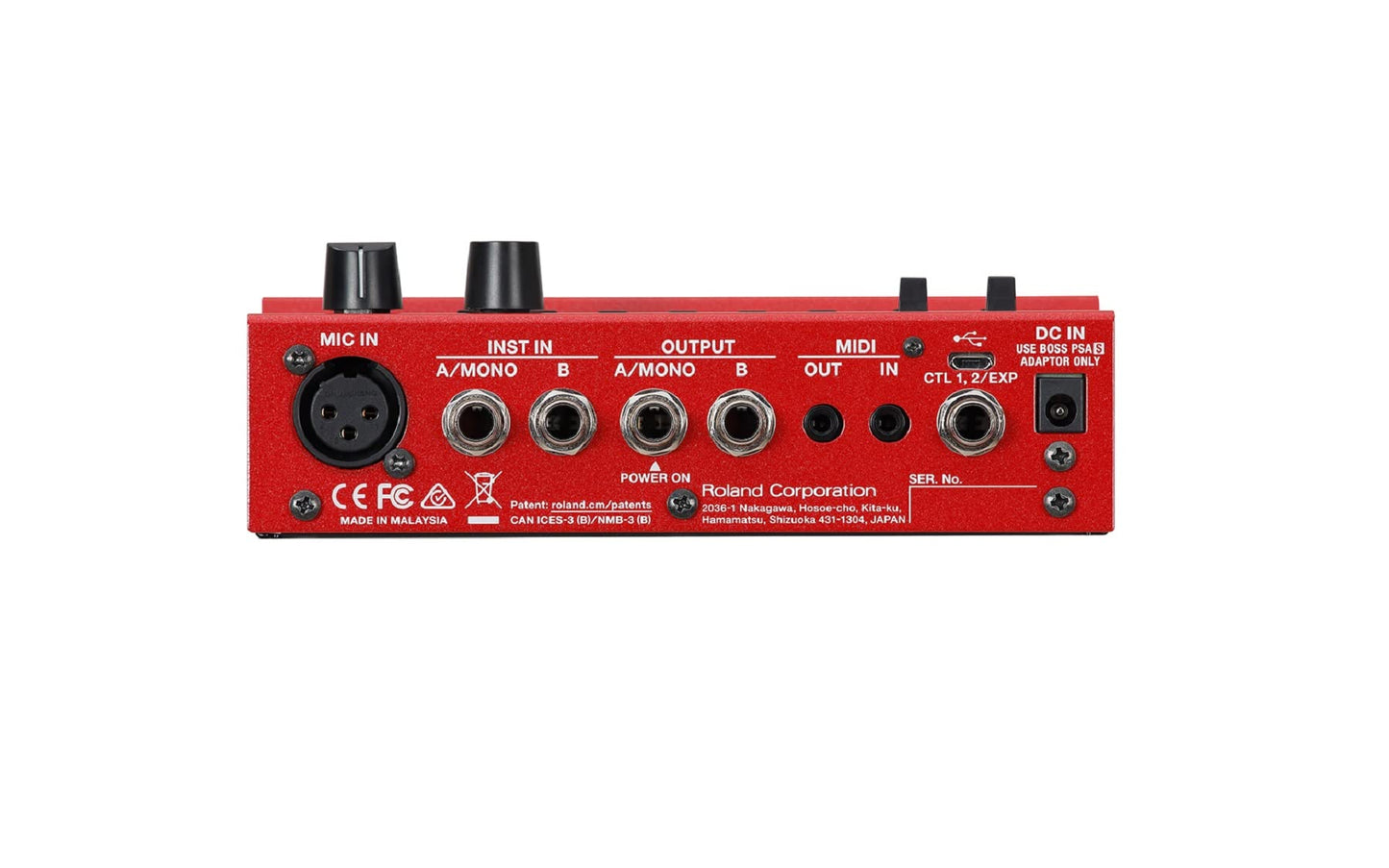BOSS RC-500 - Estación de bucle, potencia de doble pista con calidad de audio de 32 bits, 13 horas de tiempo de grabación y retroiluminación multicolor