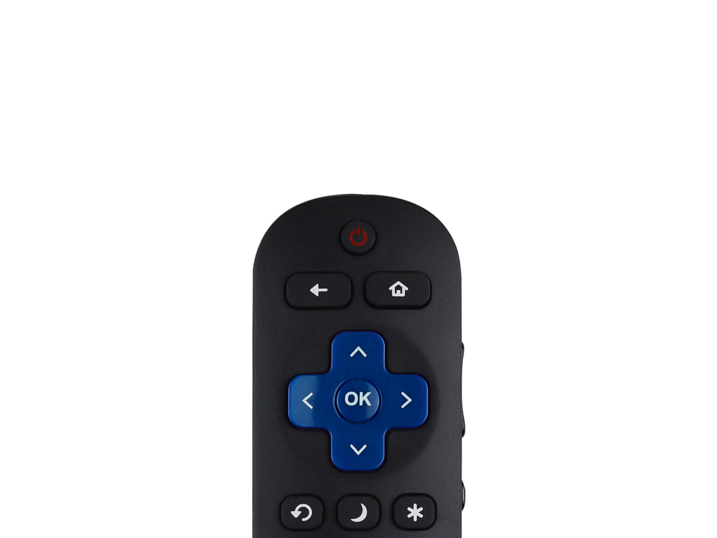 Control Remoto Compatible con Roku TV Hisense Atvio Sharp Sanyo TCL Polaroid Smart TV Netflix HBO Apple TV Directv Go, JVC, Philips