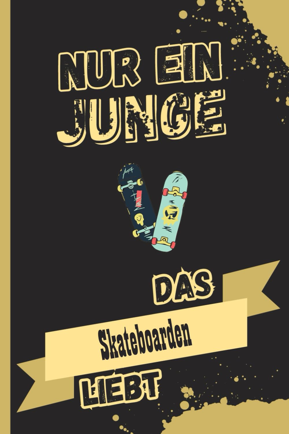 Notizbuch Skateboarden Junge Personalisiertes
