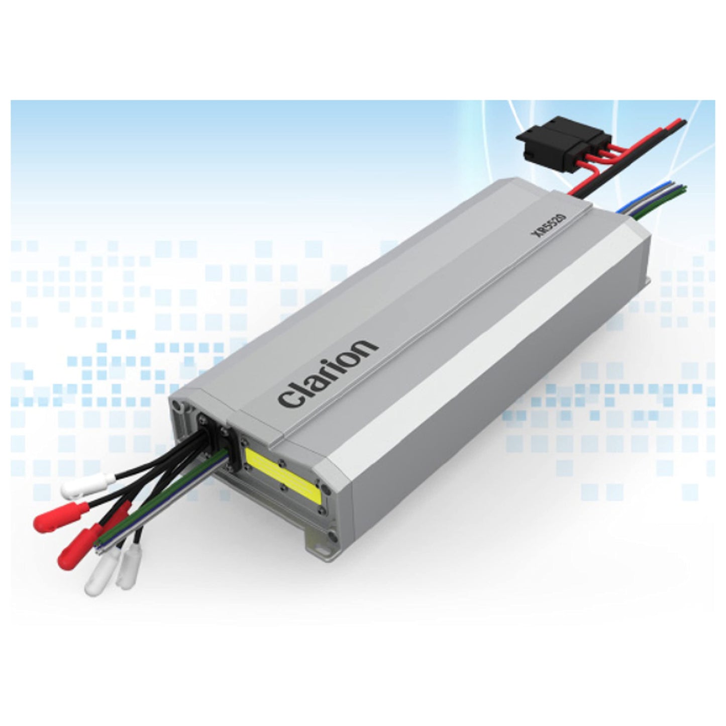 Clarion XR5520 Clase D 5 canales 800 W potencia máxima de manejo de amplificador de audio para coche, sistema de sonido, amplificador de altavoz de subwoofer con imán de gravedad 789591809390