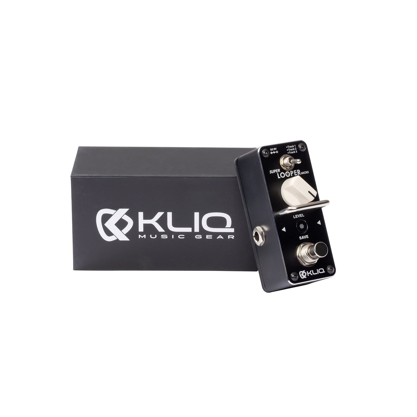 KLIQ Super-Looper - Pedal de efecto micro Looper para guitarra y bajo