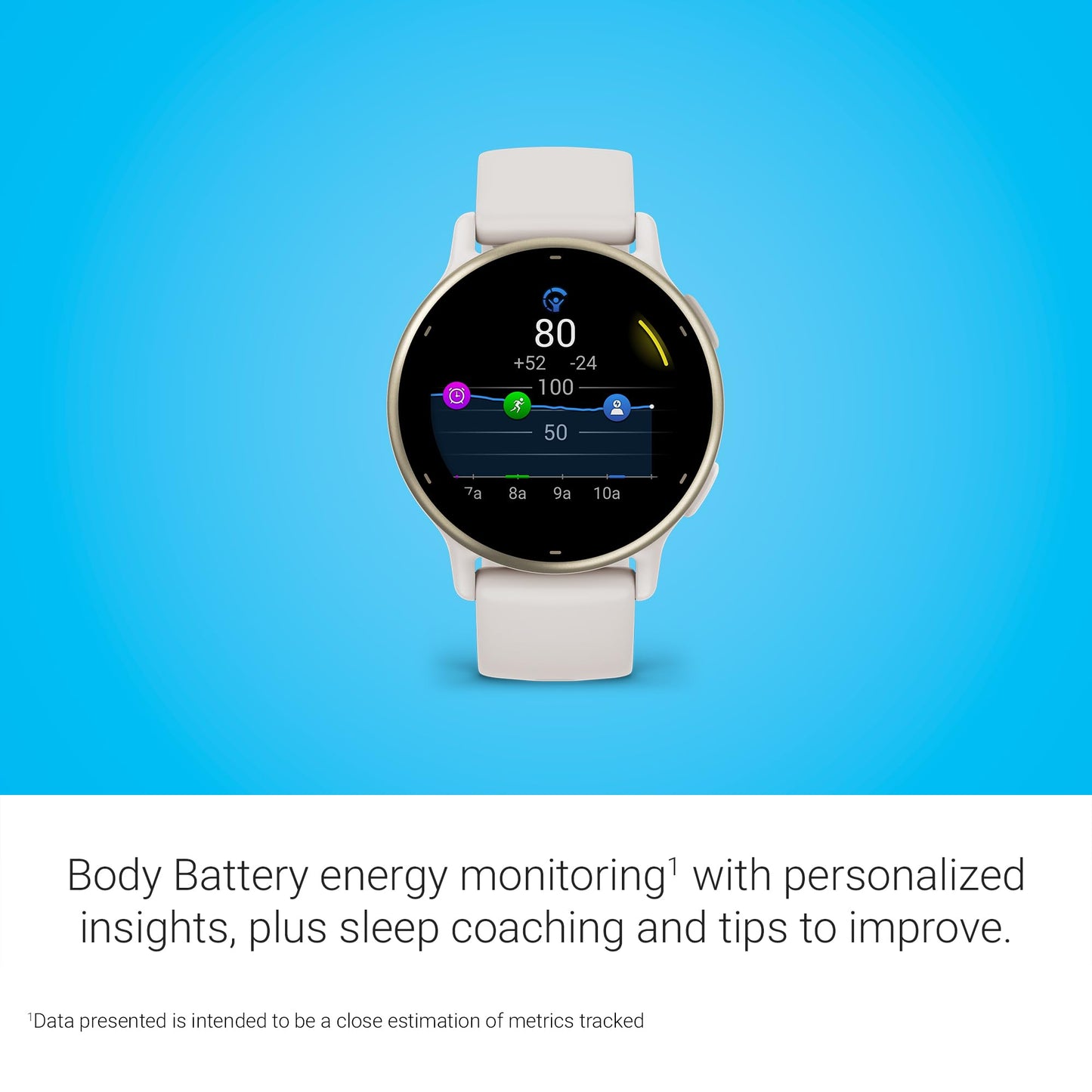 Garmin Vivoactive 5 Ivory/Cream Gold
