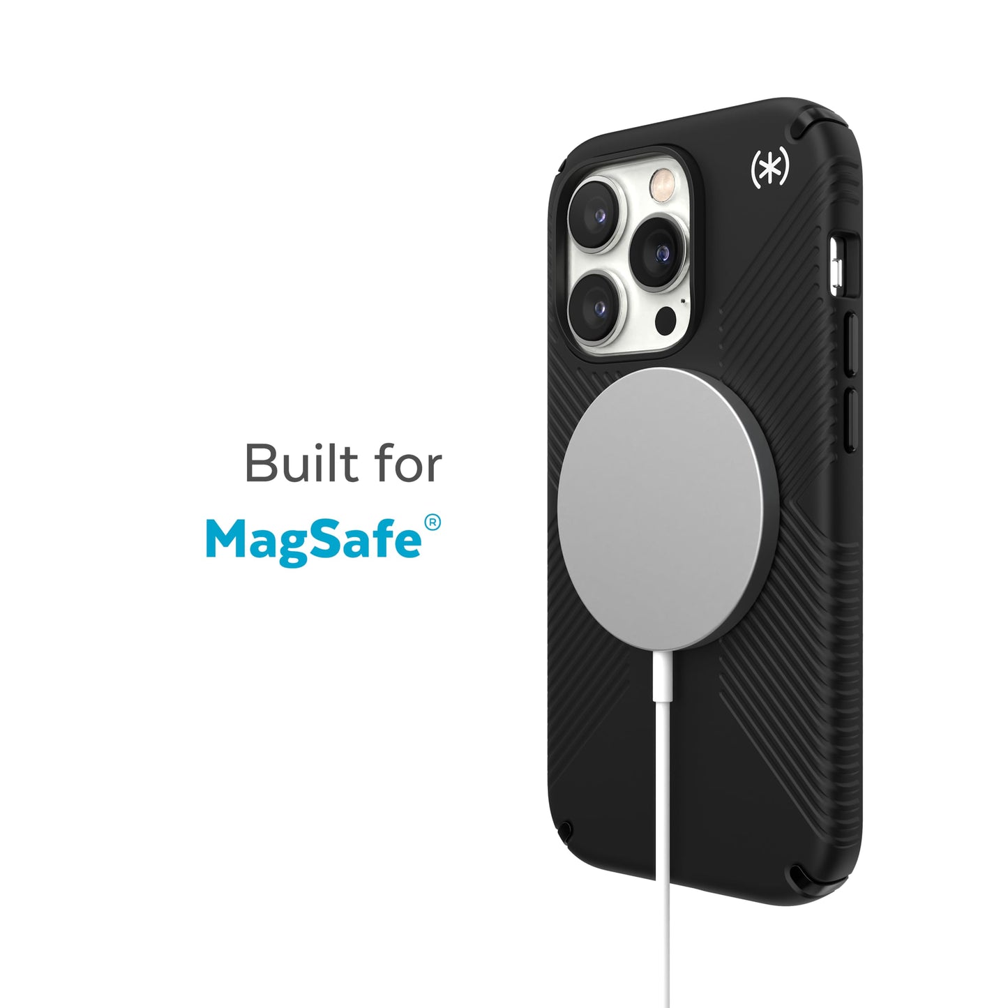 Funda para iPhone 14 Pro Speck Presidio 2 Grip Negro con MagSafe