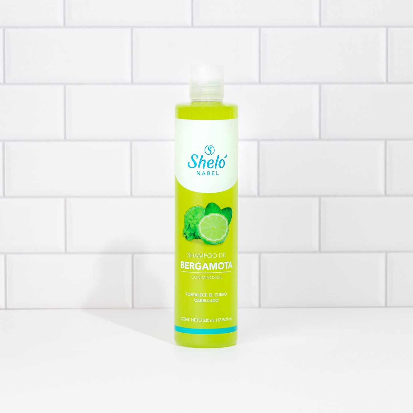 Sheló NABEL Shampoo de Bergamota 530 ml para Cabello Graso