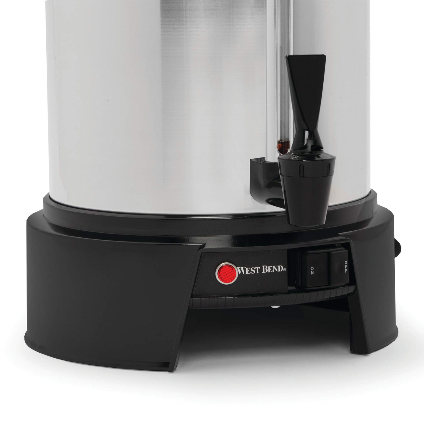 Urna de Café Comercial West Bend 13500 Aluminio Pulido 55 Tazas