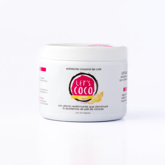 Exfoliante Corporal Let's Coco Café Ultra Hidratante Anti-Celulitis