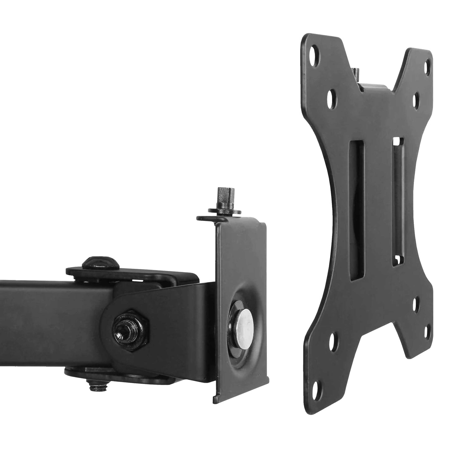Lucky Owl Soporte Doble Brazo para Monitor Ajustable 17-32" Pulgadas (PM100-MD1732) Carga Maxima de 9kg VESA de 100 * 100MM rotación de 360° Brazo de 450mm Resistente Material Reforzado.