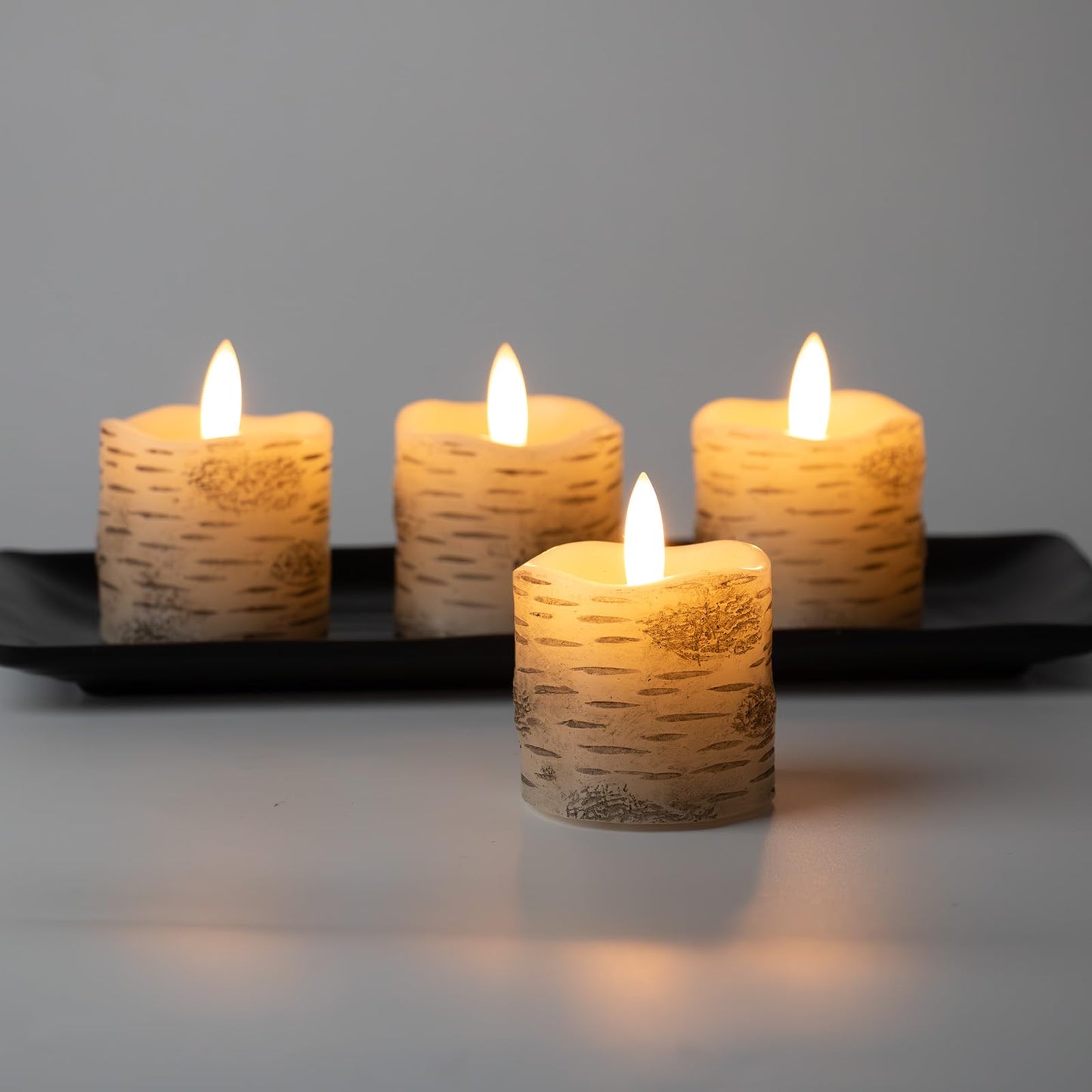 Velas Votivas Rhytsing Abedul con Temporizador cera Real