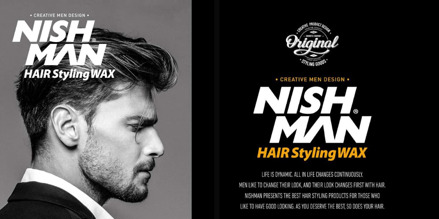 Nishman Hair Styling Series (P5+ Powder Wax Ultra Hold, 20 gr)