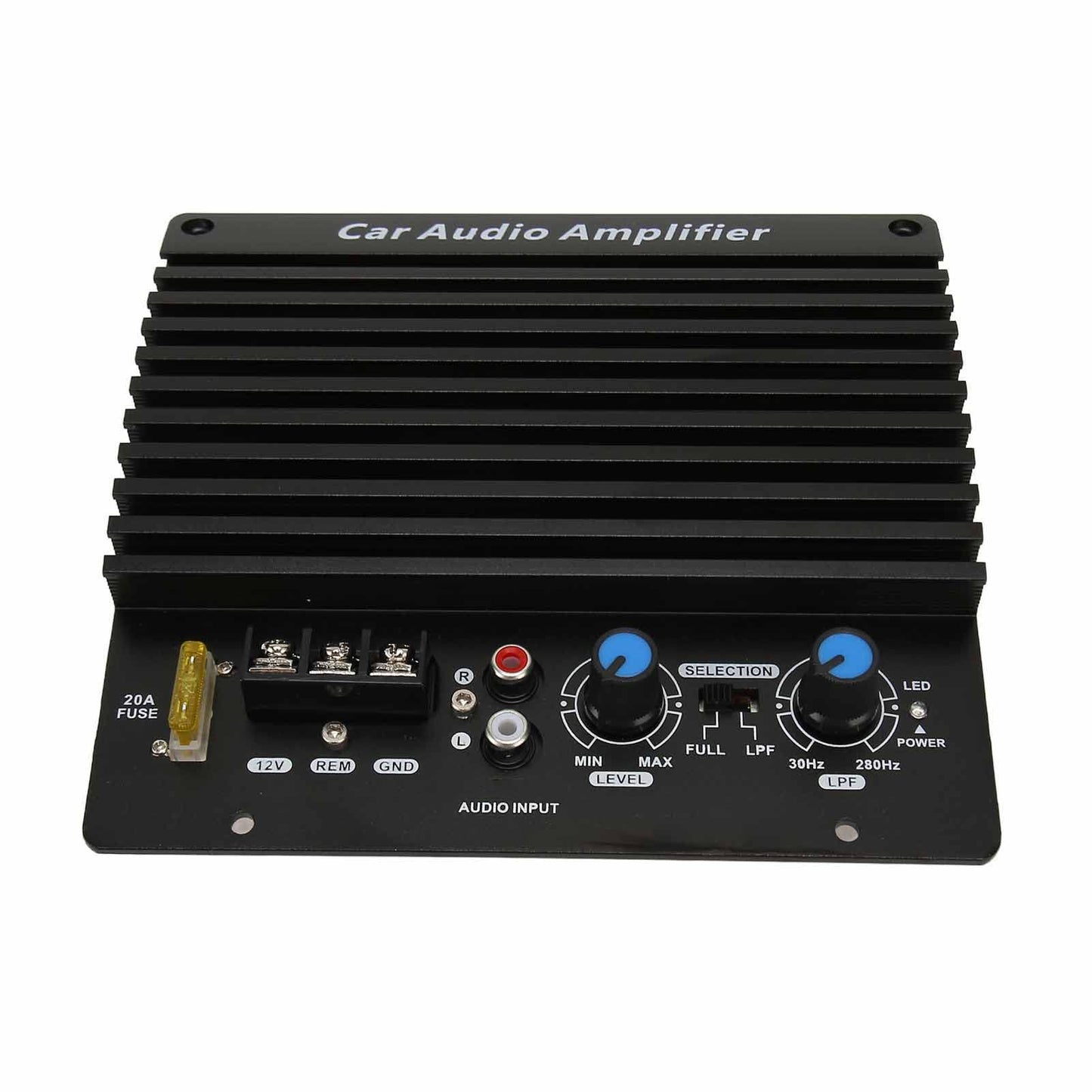 Amplificador de Audio para Coche de Alta Potencia 1000W Placa de Subwoofer Potente de Graves 12V para Woofer 8 a 12 Pulgadas o Altavoces