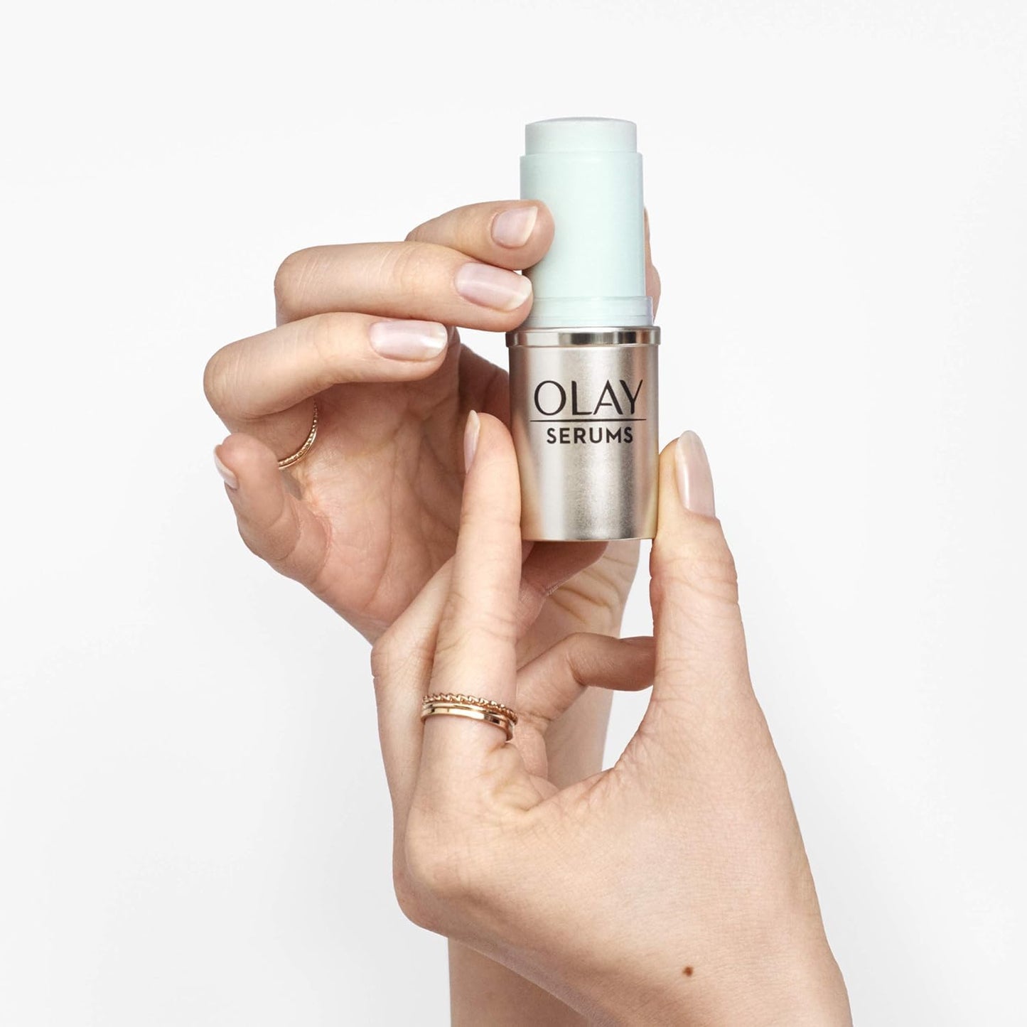 Cooling Pressed Serum Stick by Olay with Vitamin B3 & Cactus Water, .47 oz.