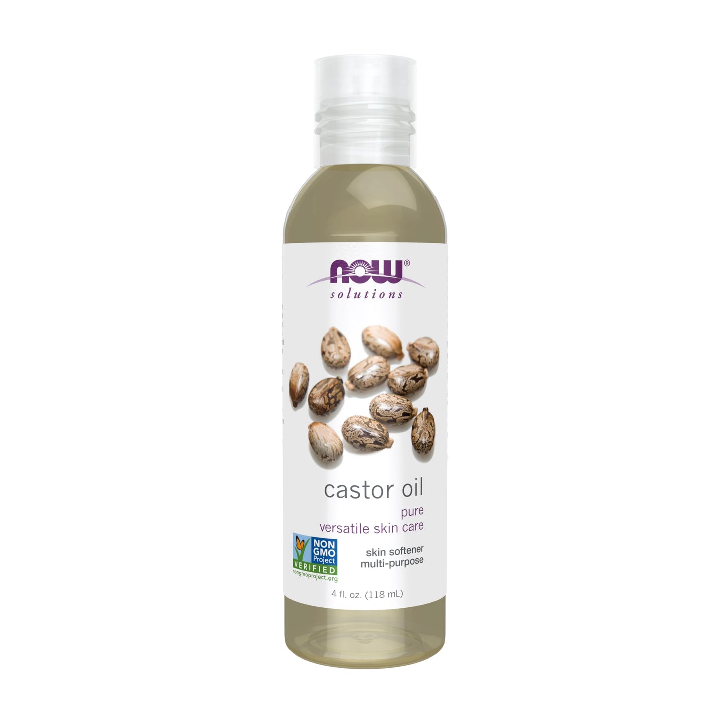 Now Foods | Castor Oil, 4 Oz | Aceite de Ricino, 118 Ml