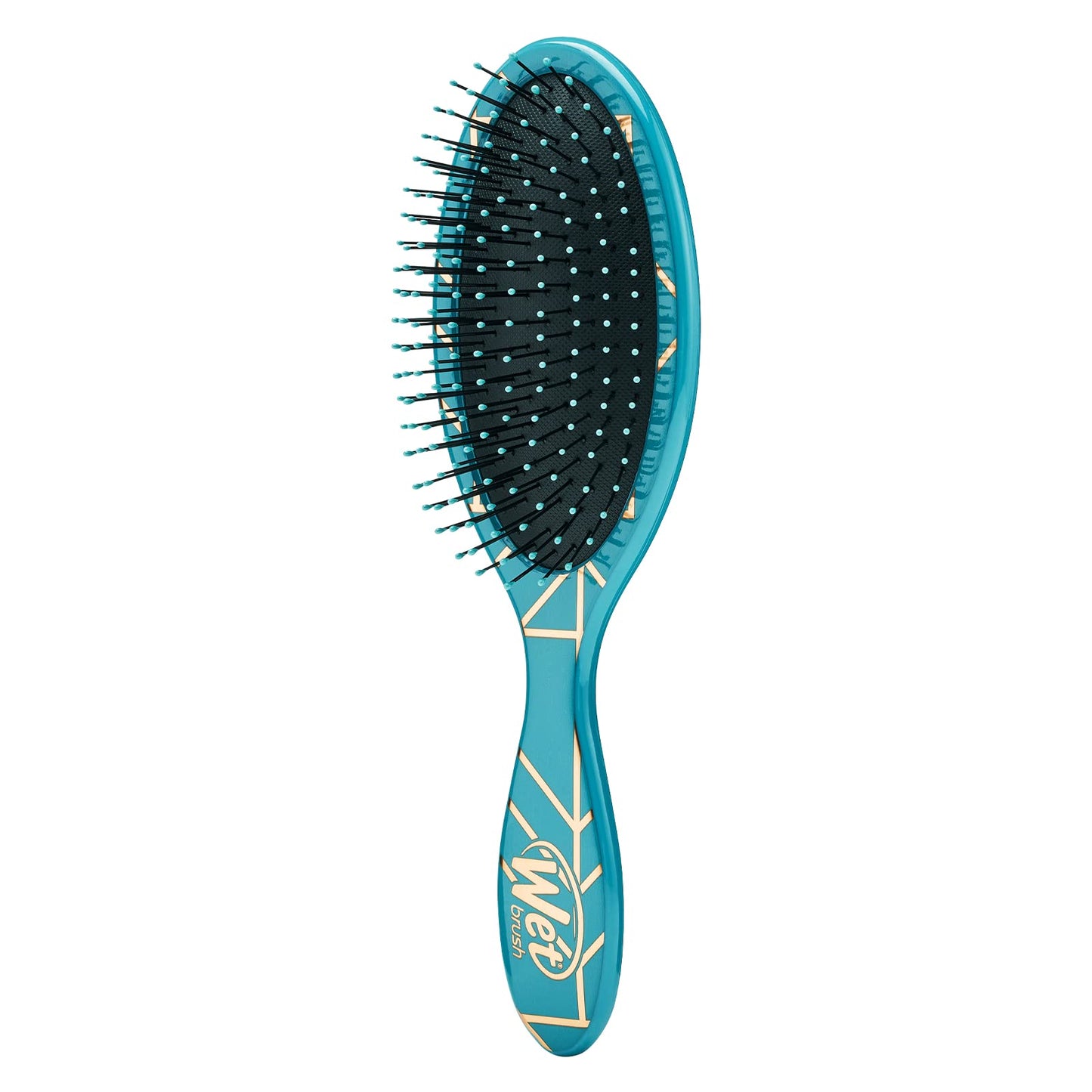 Wet Brush Cepillo desenredante original, espíritu libre, océano, todo tipo de cabello, cerdas IntelliFlex ultra suaves que se deslizan a través de enredos con facilidad, peine sin dolor para hombres, mujeres, niños y niñas