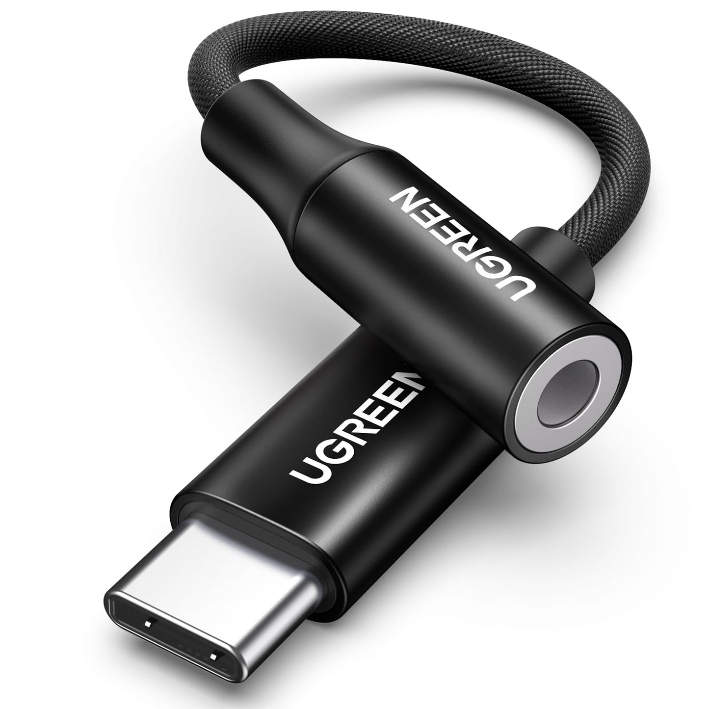 Adaptador USB C UGREEN Blanco Chip DAC HiFi Audio para Auriculares
