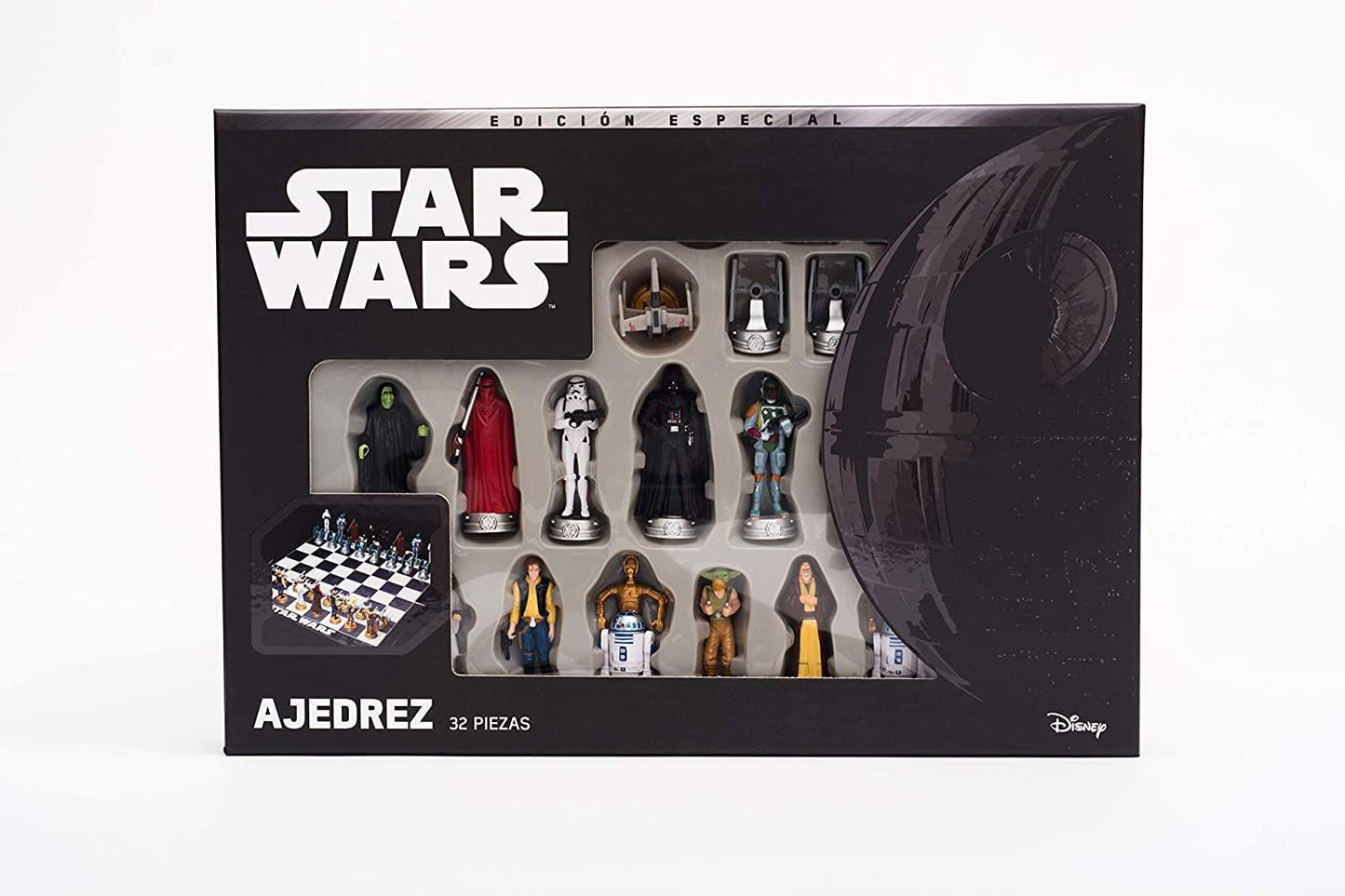 Ajedrez Novelty Corp Star Wars Edición Especial 3D Coleccionable