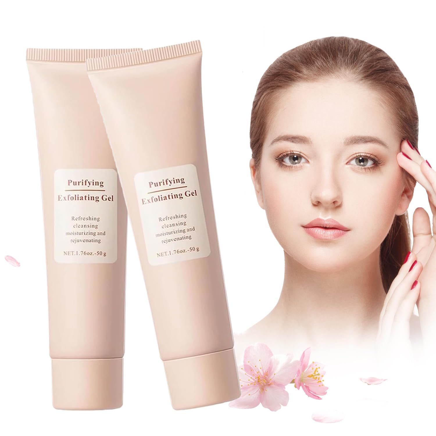 Exfoliante Corporal Gel Purificante para Eliminar Impurezas de la Piel 2PCS