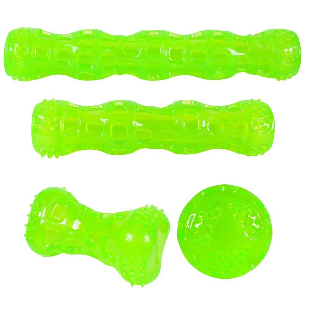 Hyper Pet Dura-Squeaks Bone Dog Toy