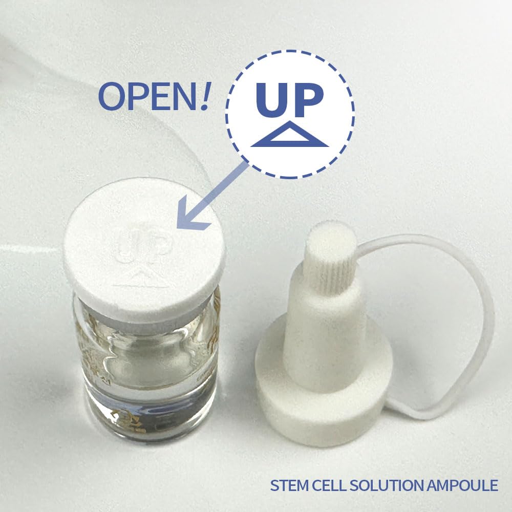 Ronas Solución de células madre 5 ml 10vial. Fórmula antienvejecimiento avanzada. La mejor solución antienvejecimiento. Las células madre vegetales rejuvenecen tu piel. Con microagujas, Dermapen, MTS. Beauty Salon de Corea.