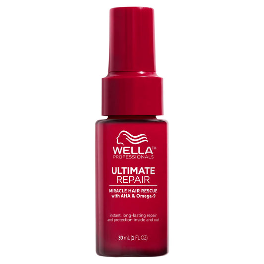 Wella Professionals Ultimate Repair Miracle Hair Rescue, Tratamiento Reparador de lujo sin enjuague para cabello dañado, 30 ml
