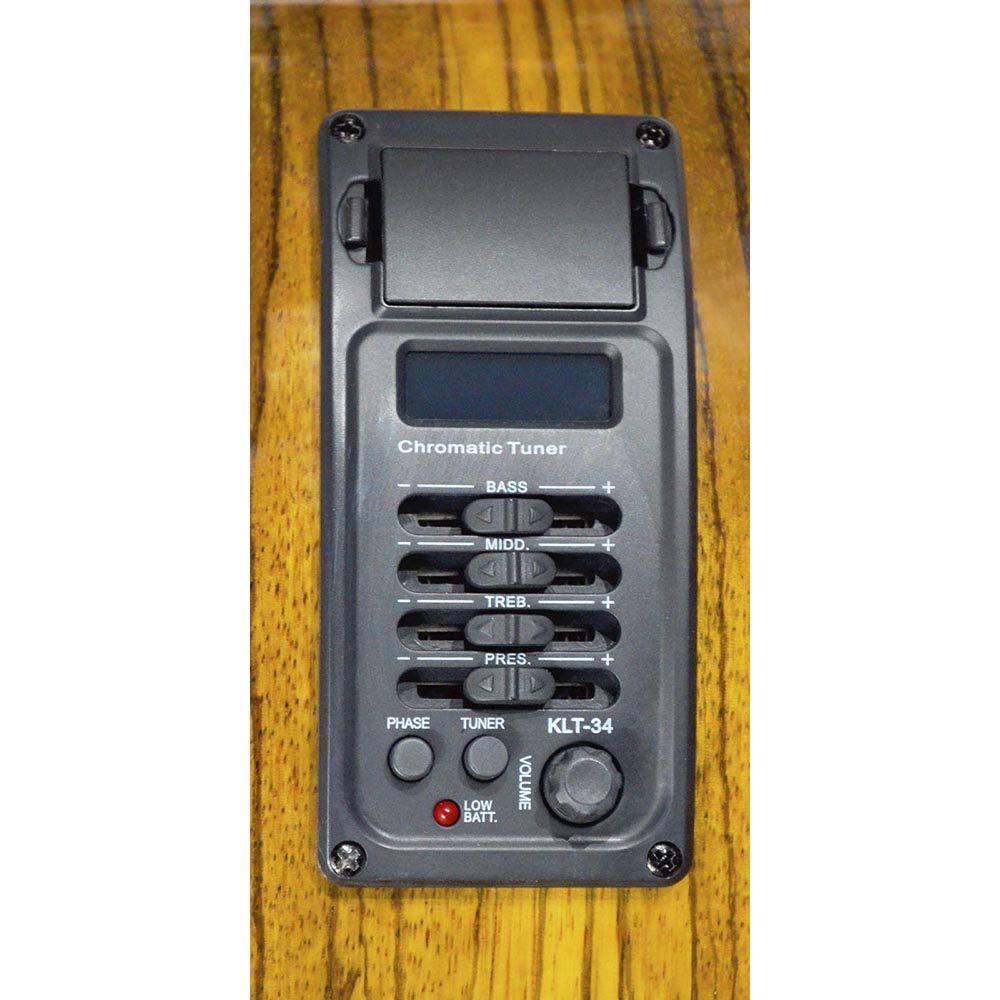 La Sevillana UO4CEQ Guitarra Electro Acústica, color Natural