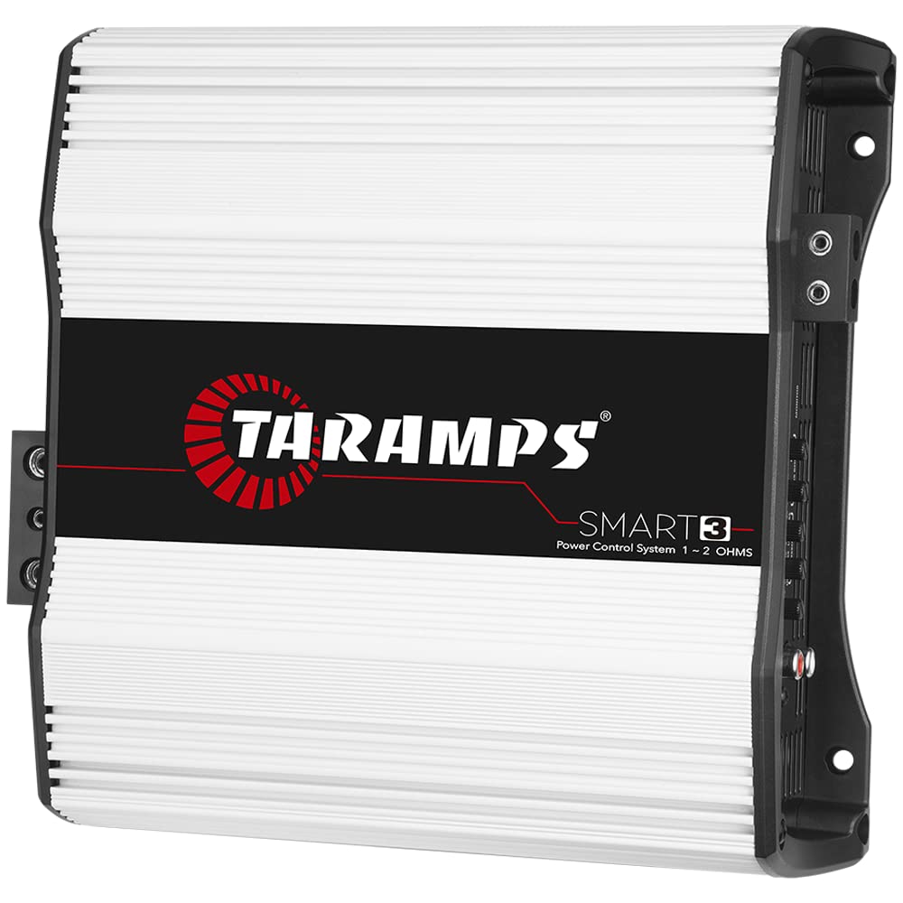 Amplificador Taramps Smart 3 3000 Vatios RMS Negro Multiimpedancia Clase D Monobloque para Subwoofers