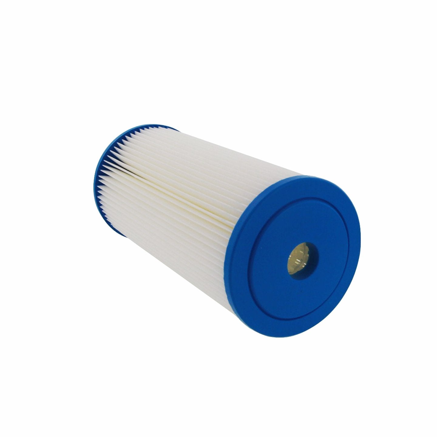 Hydronix SPC-45-1001 Filtro plisado de poliéster de 4.5 pulgadas de diámetro exterior x 22.5 cm de longitud, 1 micrón