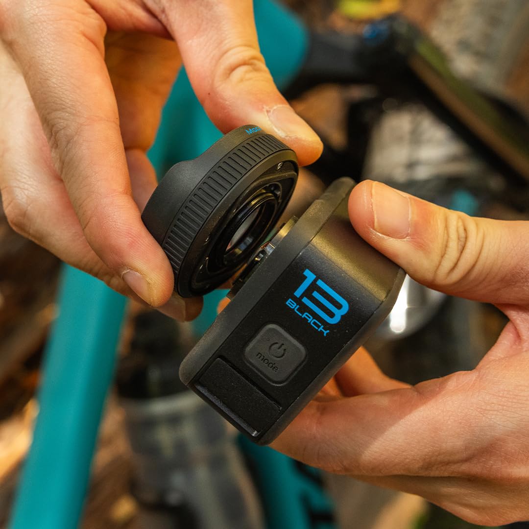 GoPro Macro Lens Mod (HERO13 Negro) - Lente Oficial (AAEWAL-021)