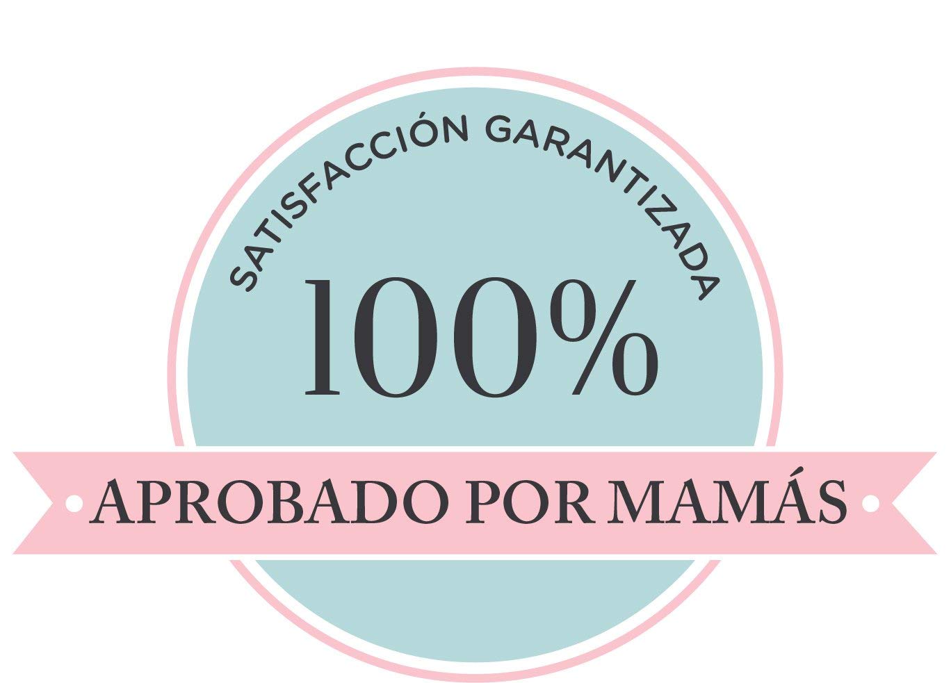Funda para Portabebé Nap Baby Gris con Resorte Ajustable 100% Algodón Hipoalergénica