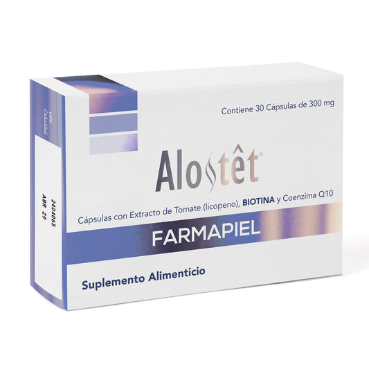 Champú Anticaída ALOSTÊT: Previene Pérdida Capilar y Aumenta la Densidad I Tratamiento Diario Dermatólogicamente Testeado I Para Piel Sensible Mujeres y Hombres I 400 ml (30 Caps)