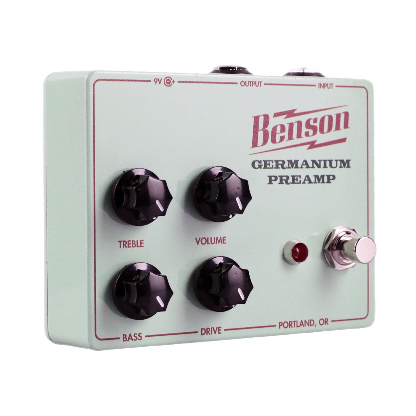 Benson Amps - Pedal de efectos de guitarra con preamplificador de germanio