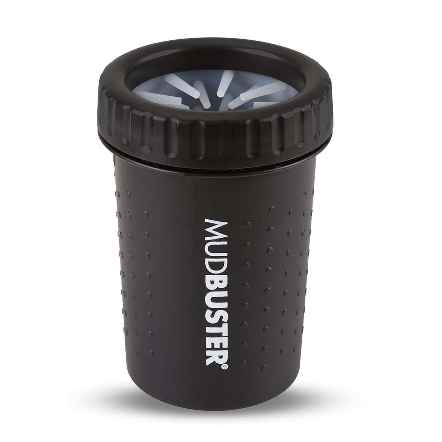 Dexas MudBuster - Limpiador portátil para patas de perro, mediano, negro mate, edición especial (PW71025-22WP)