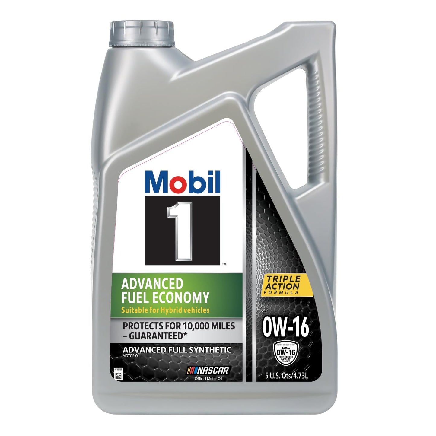 Aceite de Motor Sintético Completo Mobil 1 0W-16 Advanced Fuel Economy 5 Cuartos de Galón