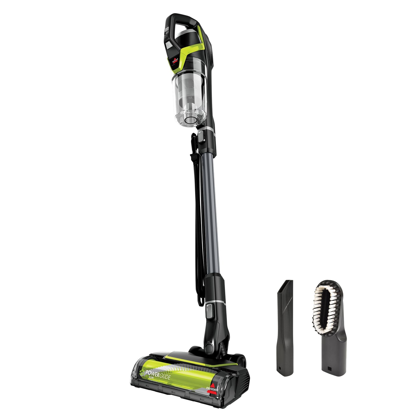 BISSELL PowerGlide Aspiradora Delgada con Cable, Potente Recogida de Pelo para Mascotas en alfombras y Suelos Duros, dirección giratoria Ligera, capacidades 3 en 1 con Herramienta para Polvo y