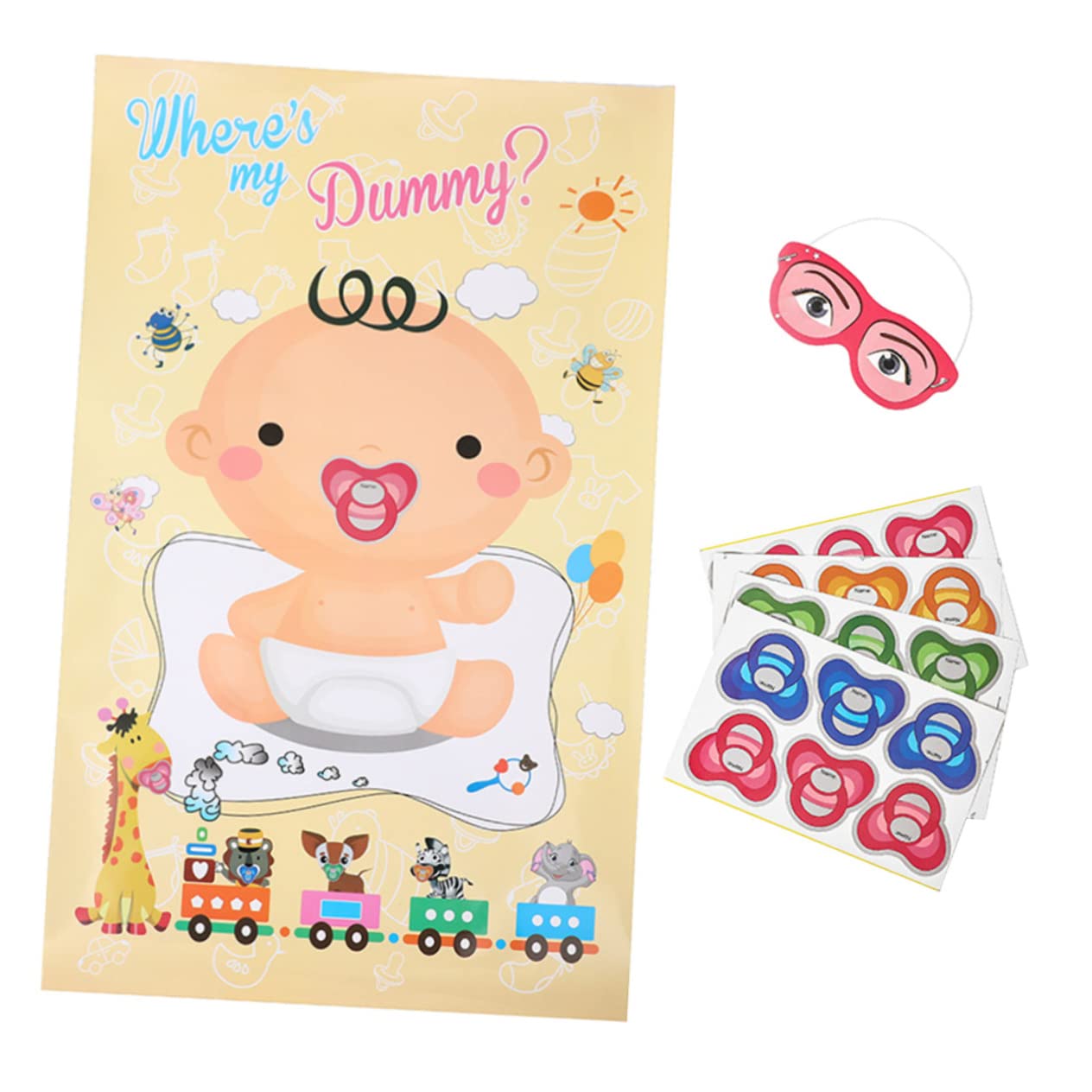 Juego Chupete Toyvian Pegatinas Dibujos Animados niño Cumpleaños