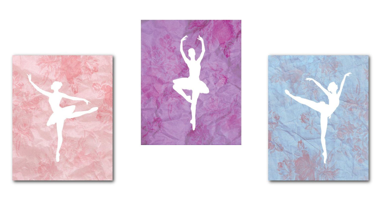 Tiny Dancer Collection (Set of Three 11x14 Wall Art Prints), Nursery Decor, Kid's Room Decor, Gender Neutral Nursery Decor, Baby Room, Playroom Decor, Nursery Rhyme Kid's Wall Art by Children Inspire Design