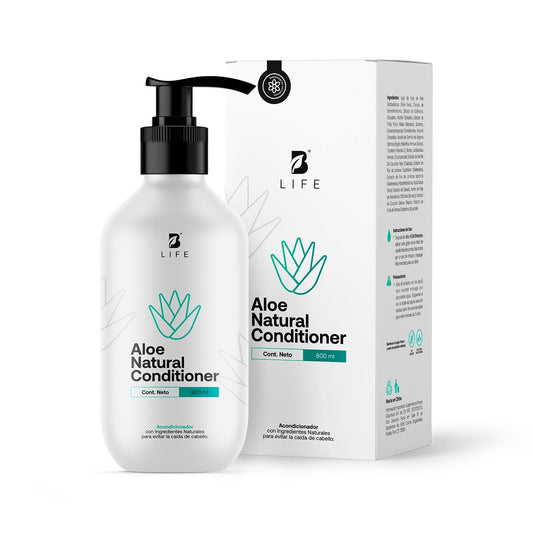 Acondicionador B Life con Aloe 800ml Sin Sulfatos Ni Parabenos Natural
