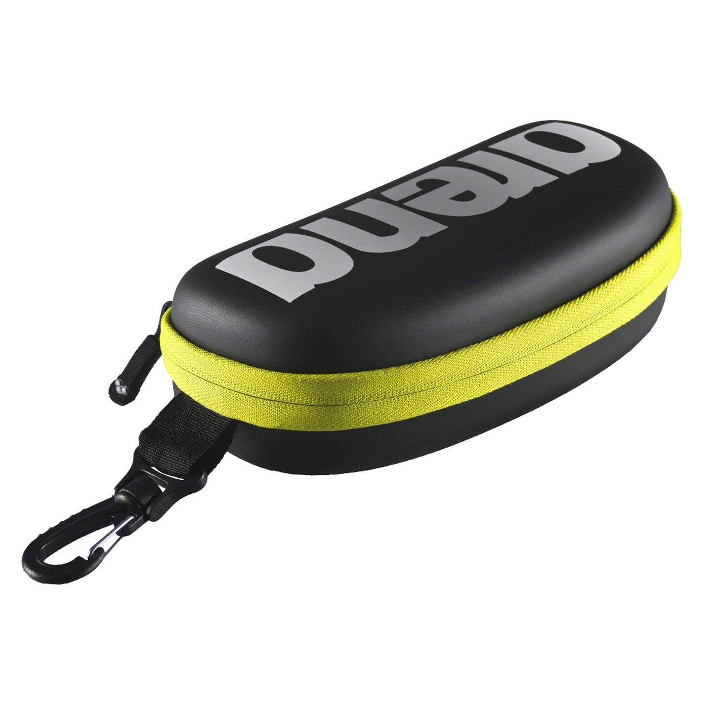 Arena Goggles Natación Goggle Case única, Negro/ Amarillo