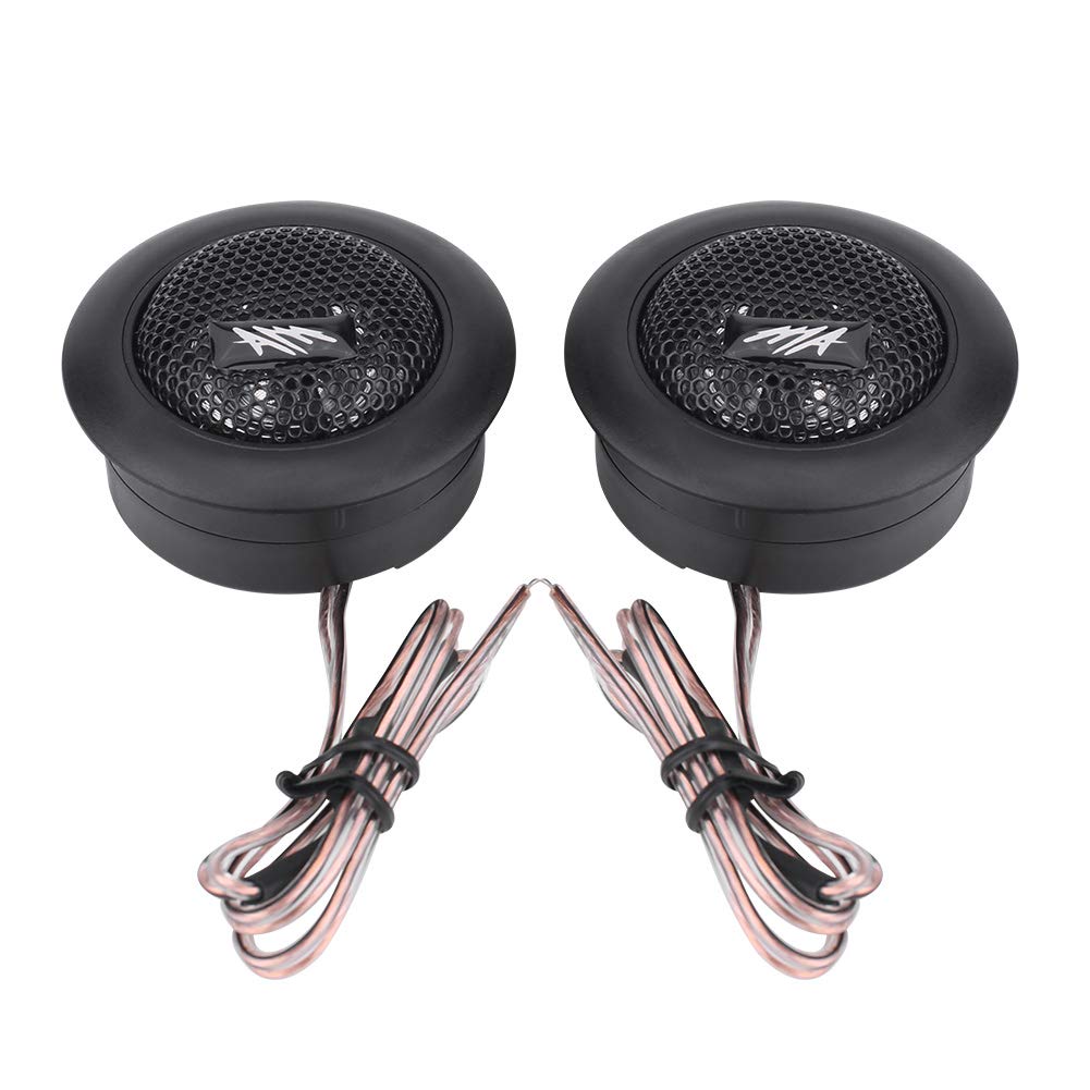 Altavoz de coche, 12 V 120 W coaxiales para coche, mini altavoces de altavoz de agudos súper potencia, micro cúpula de 2 pulgadas, altavoz de audioTweeter