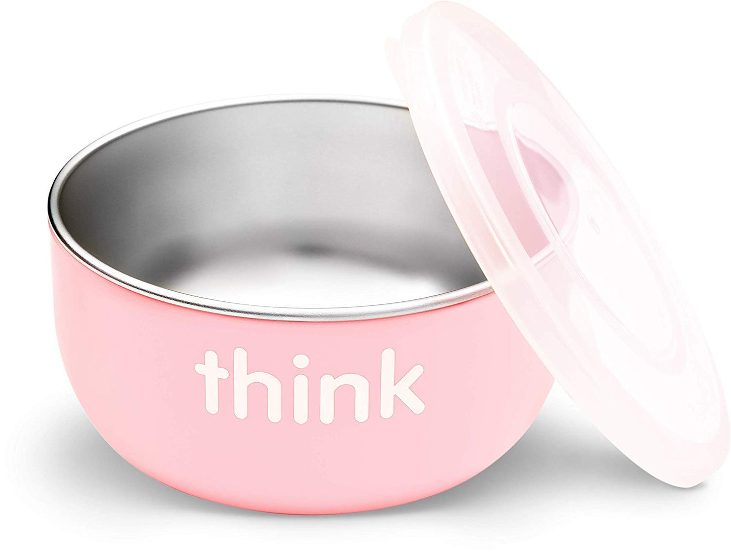 Juego de Alimentación thinkbaby Rosa Libre de BPA