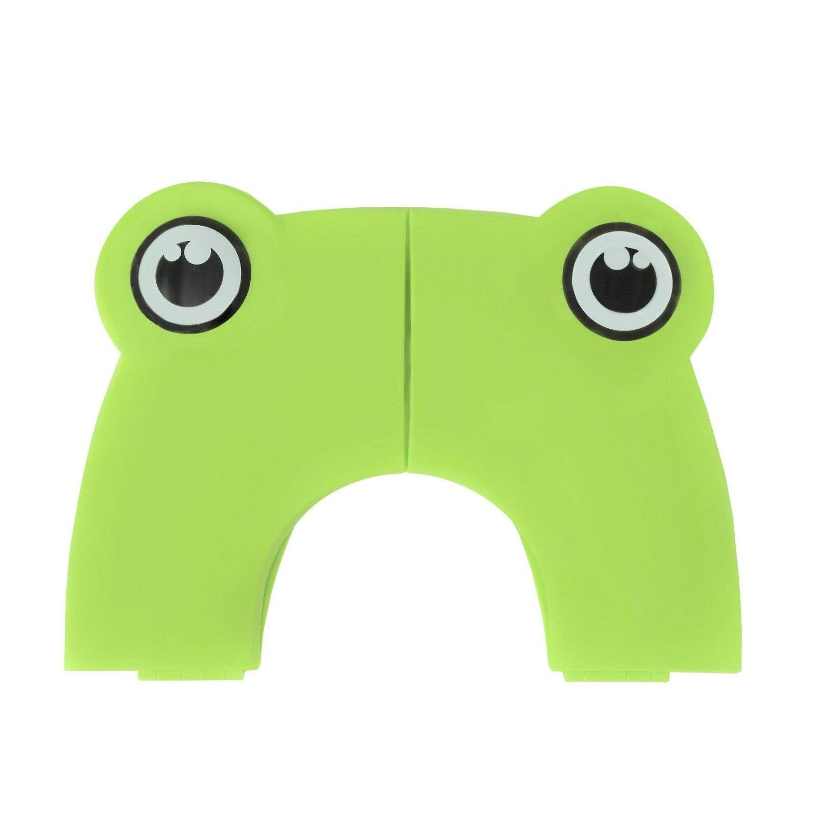 Funda de Asiento de Entrenamiento POKANIC Verde Rana con Almohadillas de Silicona Antideslizantes Plegables y Portátil para Niños y Niñas