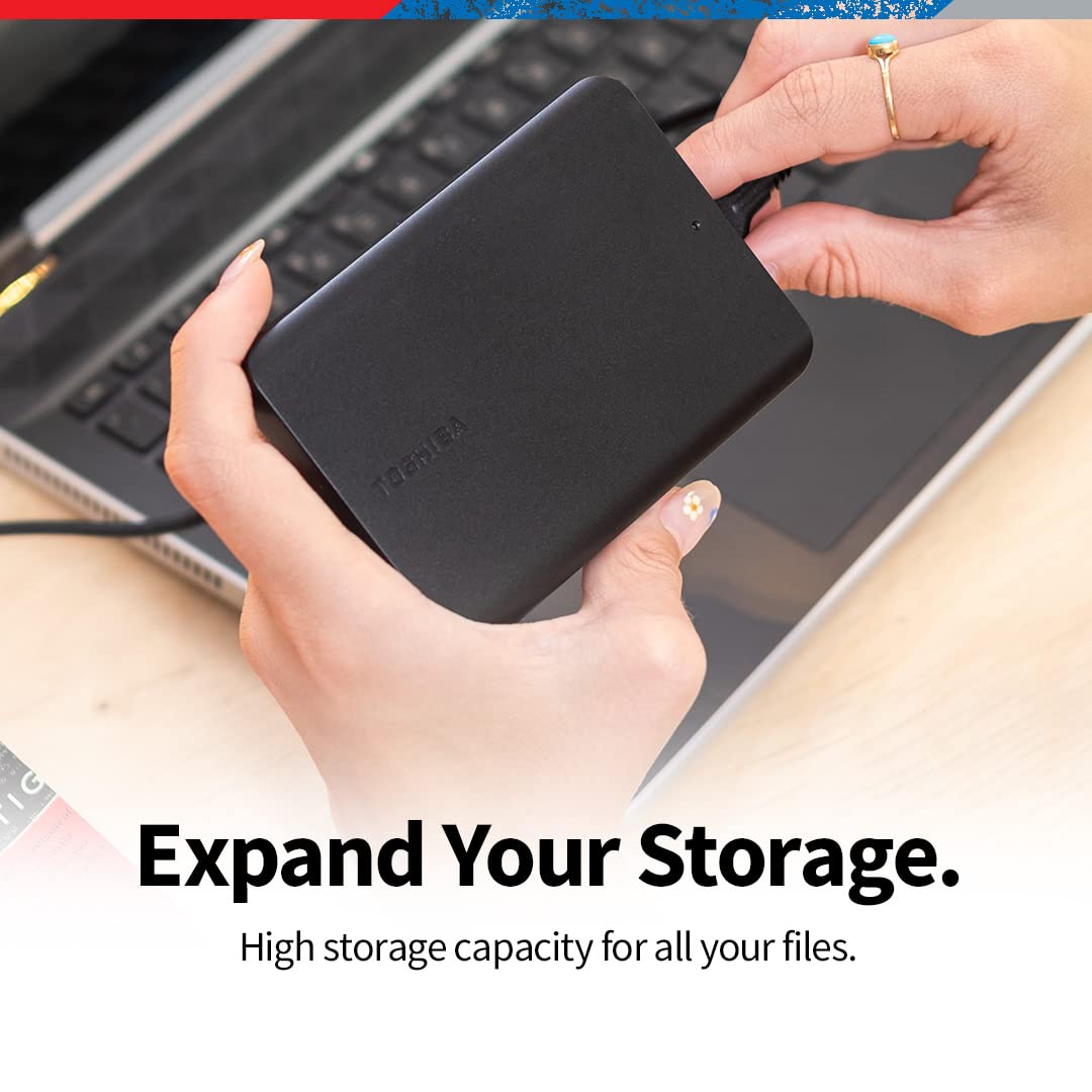 Disco Duro Externo Toshiba 4TB Negro USB 3.0 Basics