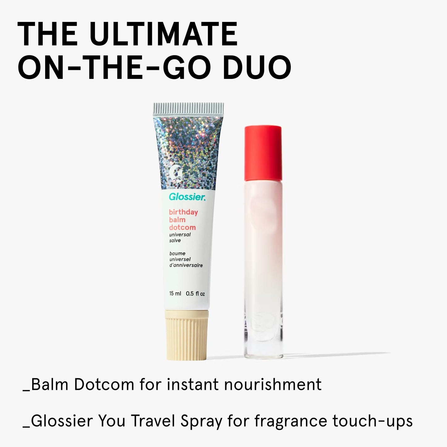 Glossier Bálsamo labial - Birthday: Hidratación Instantánea con Sabor delicioso