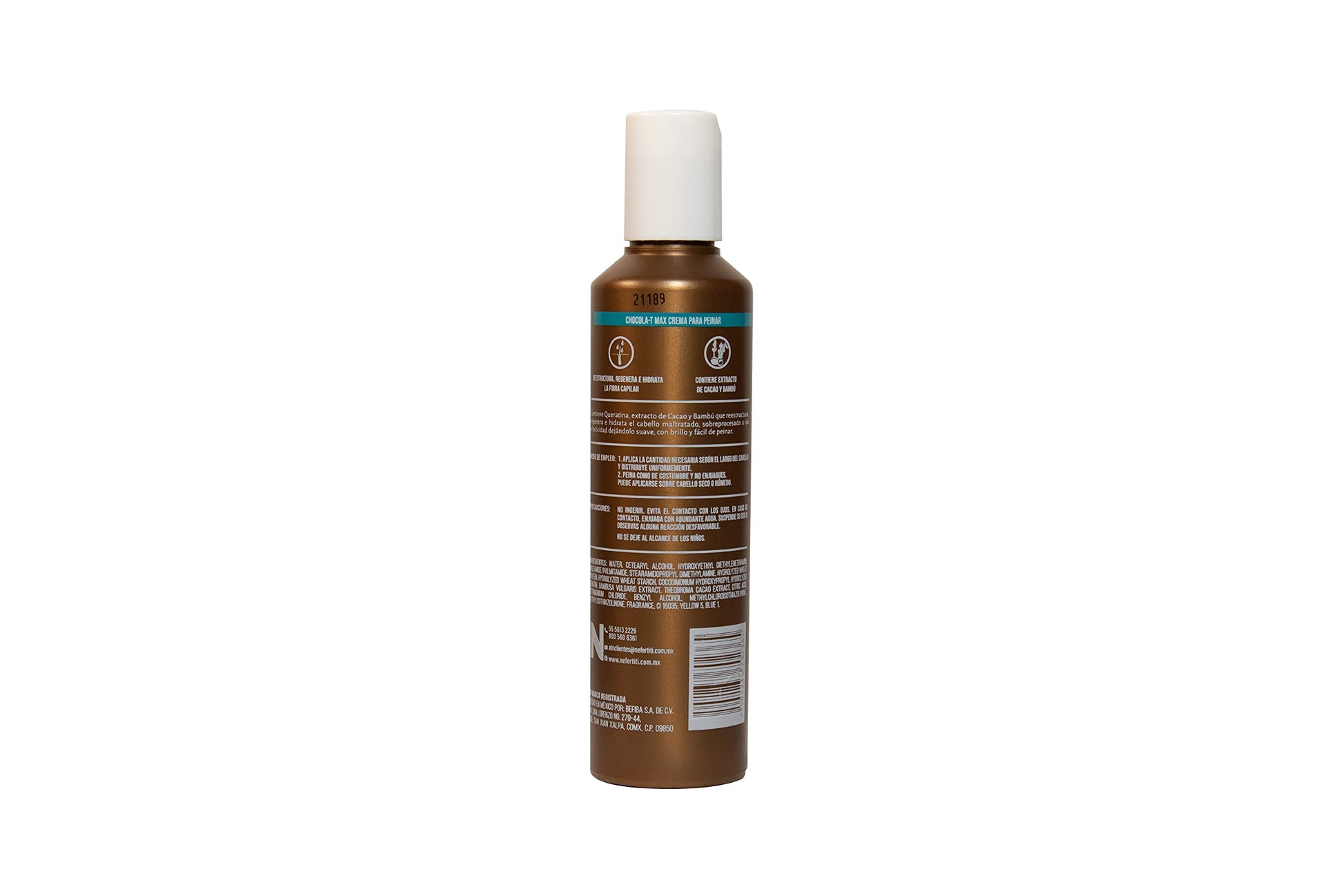 Crema para Peinar Nefertiti Chocola-T Max