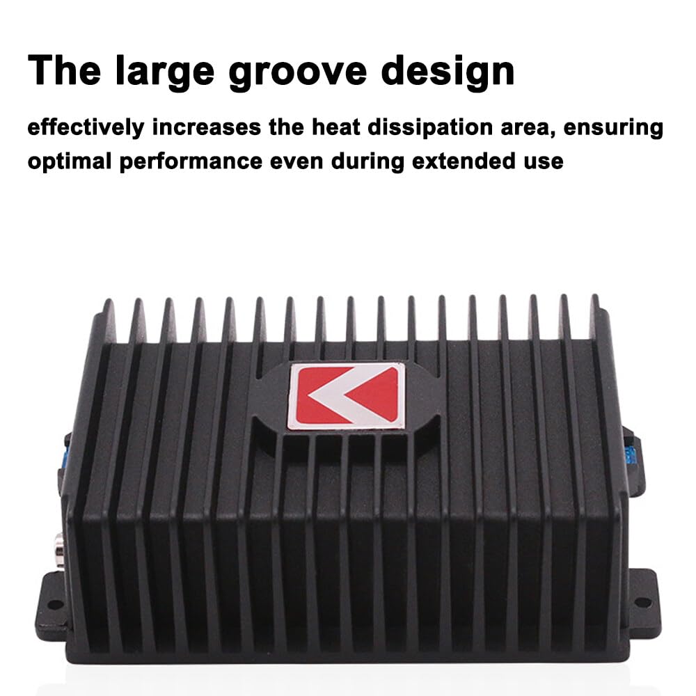 lifcasual Amplificador DSP de 4 Canales para Coche 80Wx4 o Amplificador de Potencia de modificación Sonido Digital Procor Clase A/B para Reproductor de Coche Android